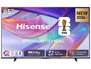 Téléviseur Qled <strong>HISENSE</strong> 85E7S - UHD 4K 85 pouces 215 cm