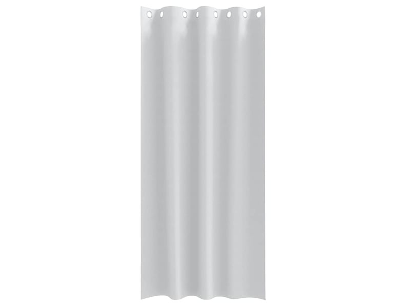  Lot de 2 rideaux occultants, rideaux black-out avec anneaux gris pâle 245 x 140 cm cf44666  - Conforama D
