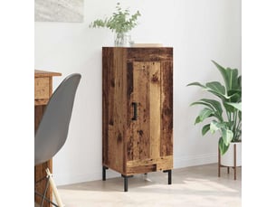 Buffet - bahut - meuble de rangement olden bois ancien 34,5 x 34 x 90 cm