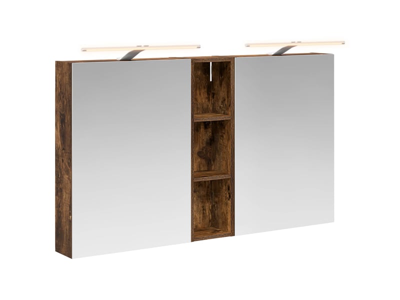 Ensemble de meubles de salle de bain 3 pcs 120x14.5x70 cm shl4304 - Conforama A