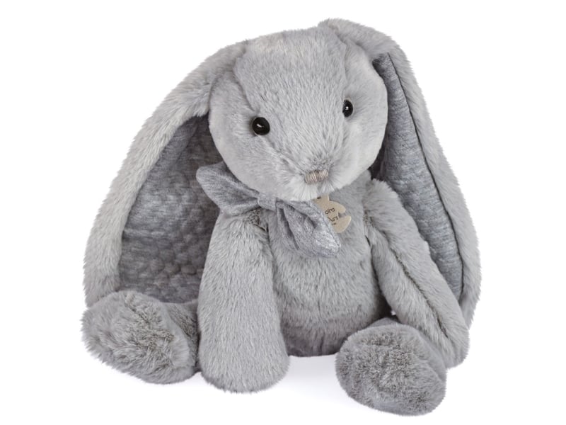  Peluche lapin gris perle pretty chic - 40 cm  - Conforama B