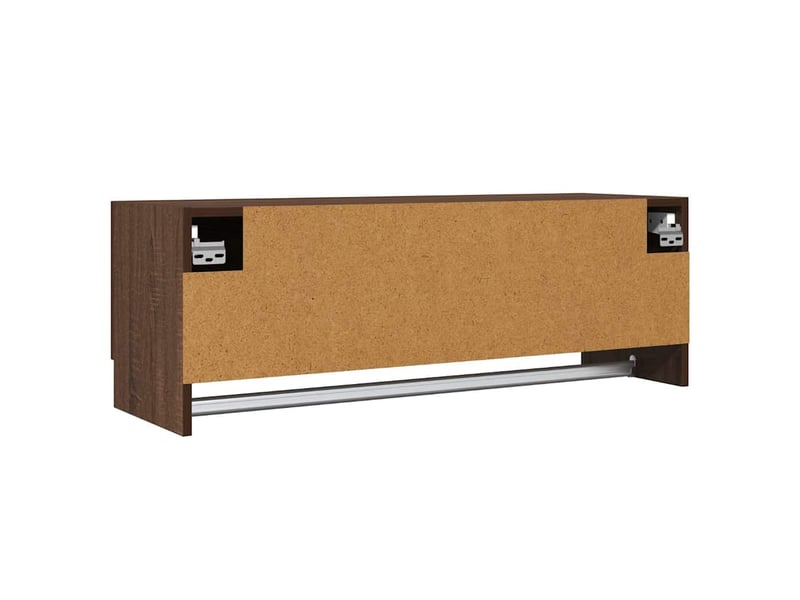  Garde-robe chambre, armoire de rangement chêne marron 100x32,5x35 cm bois d'ingénierie  - Conforama C