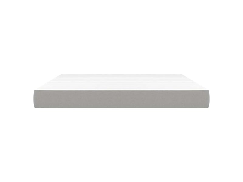  Matelas de lit à ressorts ensachés fermeté moyenne gris clair 160x200x20 cm  - Conforama C