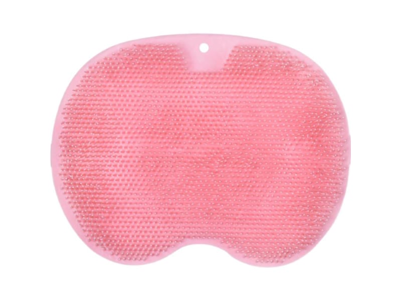  Tapis brosse de douche en tpr - rose  - Conforama A