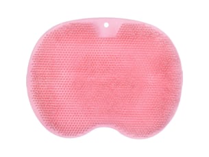 Tapis brosse de douche en tpr - rose