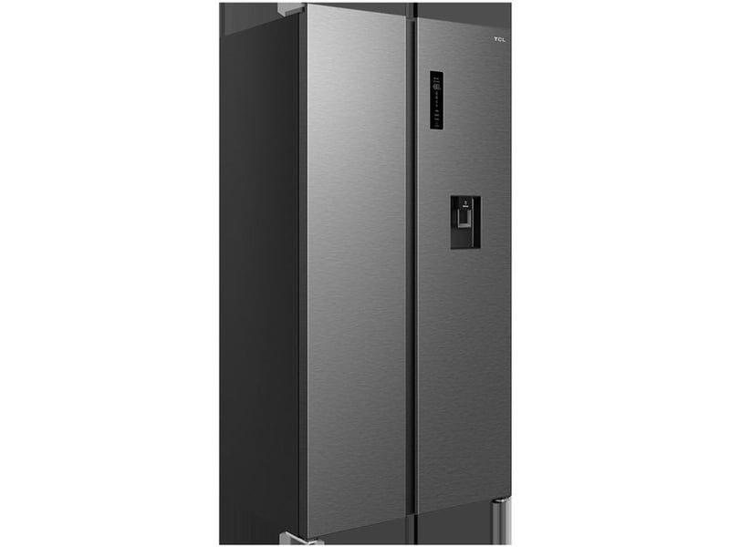  Réfrigérateur combiné américain 605 l encastrable inox galaxy inox avec distributeur d eau et no frost RC605SXD0 - Conforama A