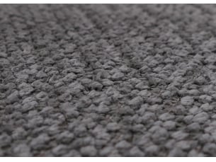 Lot de 6 chaises de salle à manger pivotantes à 180° avec retour automatique et accoudoirs tissu bouclé gris foncé et fer 04_0008815