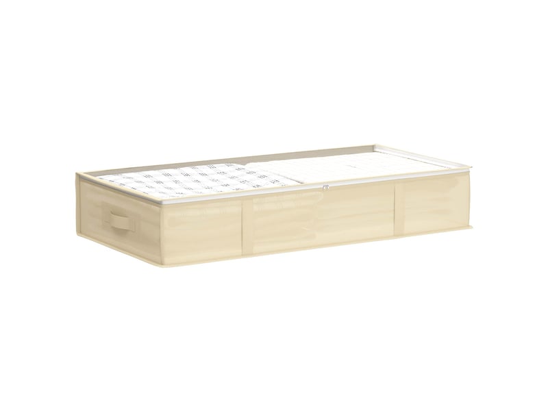 Boîte de rangement avec fenêtre transparente 6 pcs tissu intissé shl26363 - Conforama C