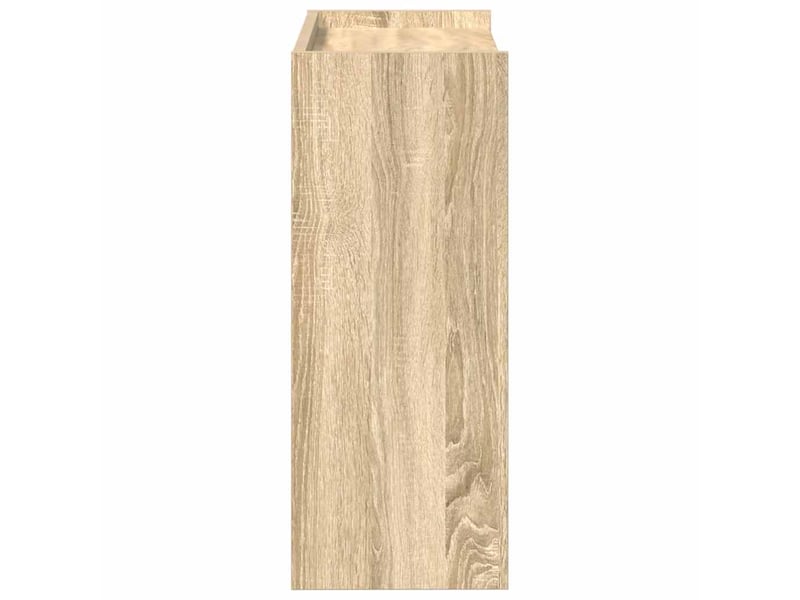  Meuble à chaussures, étagère à chaussures chêne sonoma 60x25x62 cm bois d'ingénierie  - Conforama E