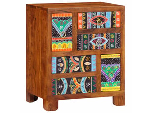 Buffet 6 tiroir(s) VIDAXL - 50 cm coloris marron