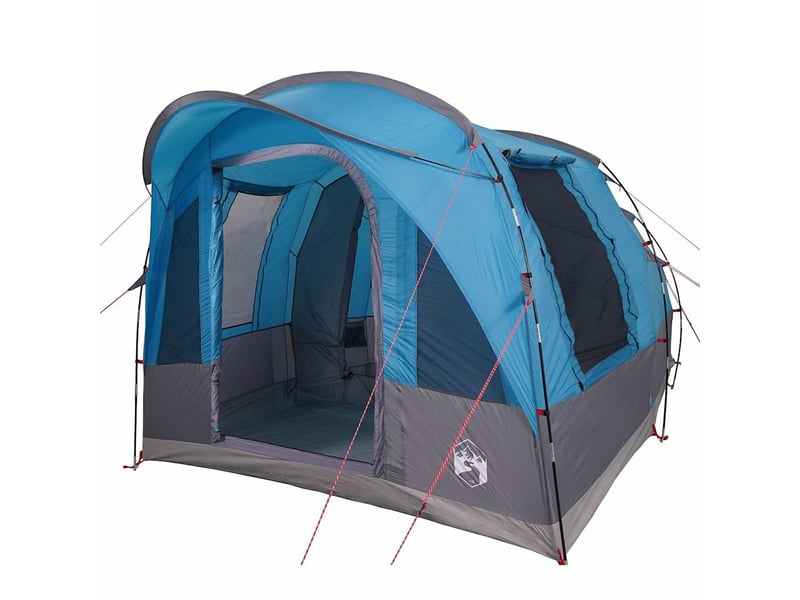 Tente de camping, tente tunnel 3 personnes bleu imperméable shl73522 - Conforama E