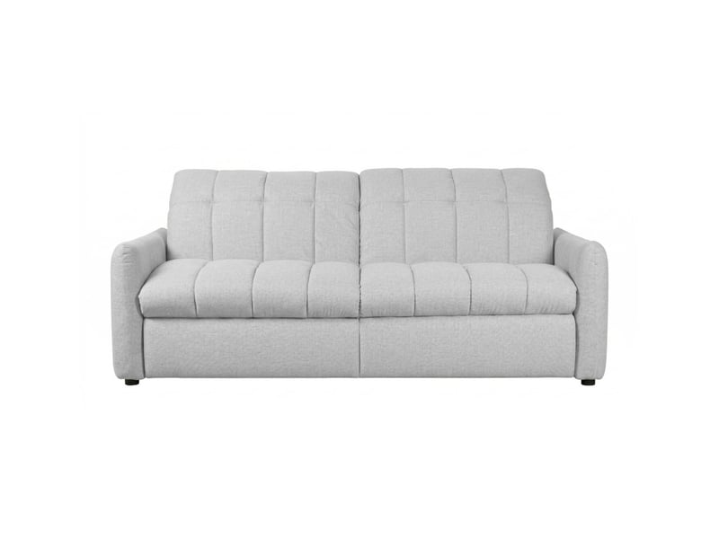  Canapé roma 2 places convertible avec relax électrique en tissu - gris clair ROMA - Conforama A