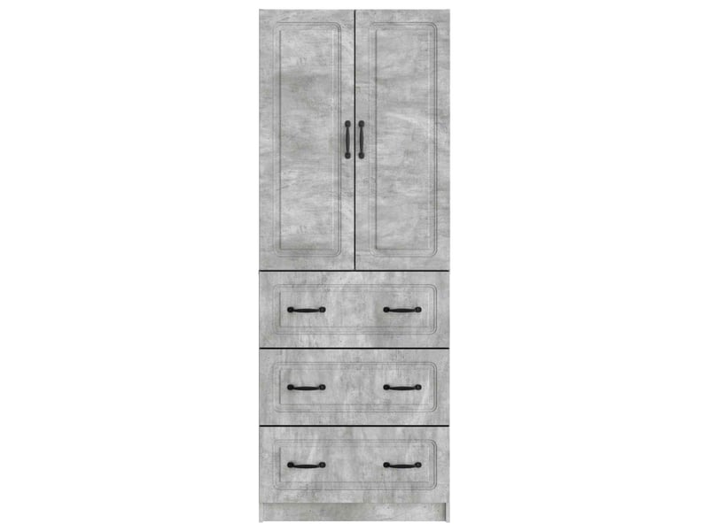 Ensemble de meubles 2 pcs, rangement de salon 66 x 34,5 x 87 cm bois d'ingénierie shl7949 - Conforama E