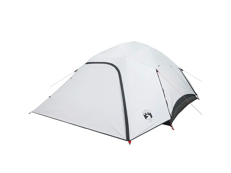  Tente de camping, tente familiale à dôme 6 personnes tissu occultant imperméable shl39597  - Conforama D