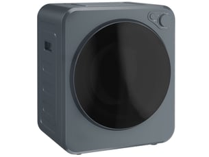 Mini sèche-linge 4 kg, 5 programmes, jusqu’à 60 °c, 800 w400 w, tambour inox gris
