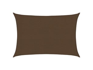 Voile d'ombrage - voile d'ombre - voile parasol 160 gm² marron 3x4 m pehd