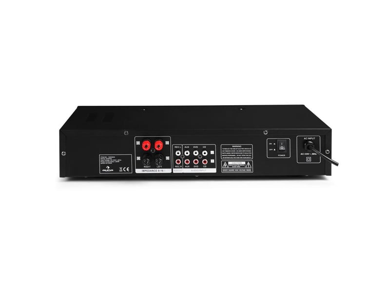 Auna av2-cd508 ampli hifi stereo aux acier 600w max. - Conforama D