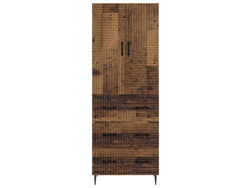  Ensemble de meubles 2 pcs, rangement de salon 66 x 34,5 x 90 cm bois d'ingénierie shl8515  - Conforama E