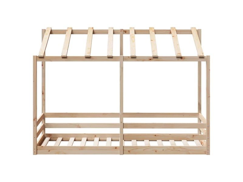  Lit pour enfants - lit jeune sans matelas 90x190 cm bois pin massif  - Conforama D