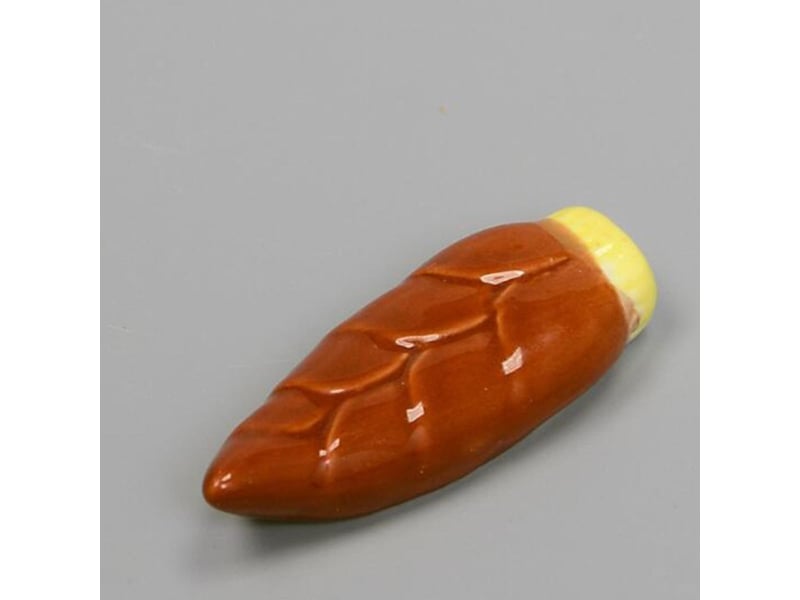  Support pour cuillère et fourchette en céramique 5pcs repose-baguettes légumes de chou, carottes, lentilles, oignons verts pour décoration  - Conforama E