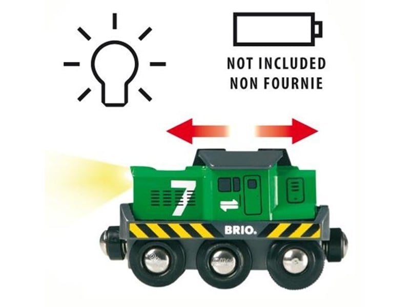  Brio 33214 locomotive de fret a pile 33214 - Conforama C