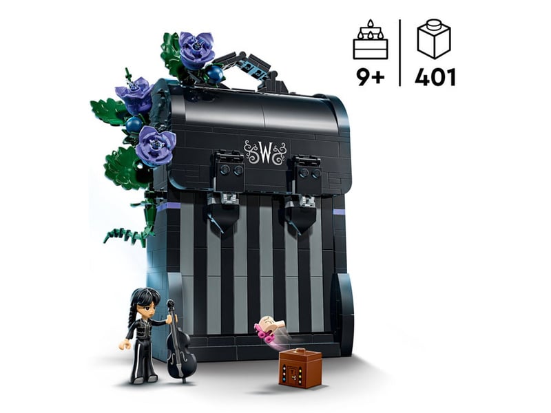  Lego wednesday 76787 sac a dos gothique mercredi 401 pieces 76787 - Conforama B