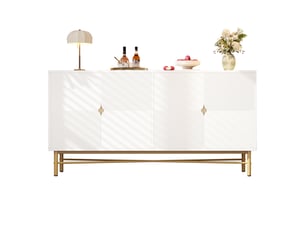Etagère 160 cm coloris blanc OXEZA 