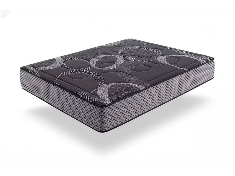  Matelas viscosoft titanium black multizone - 105x180 cm - fermeté medium- moonia  - Conforama A