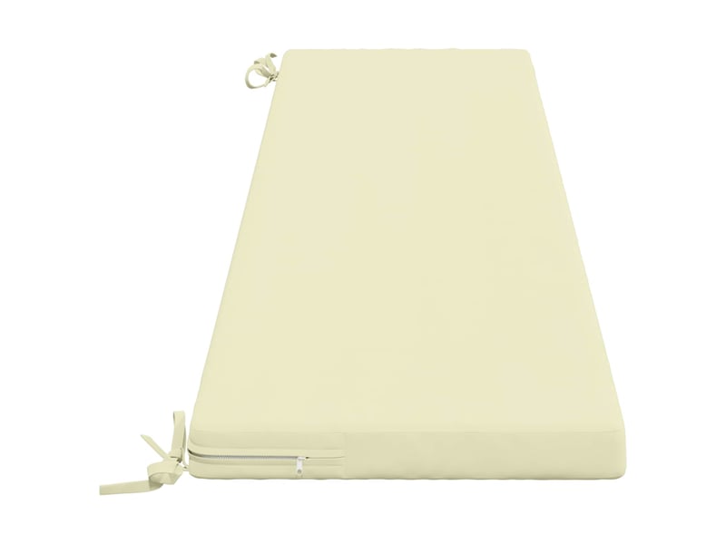  Coussin de banc, coussin d'assise, coussin de canapé soest 100 % polyester crème 170 x 40 x 5 cm cf53231  - Conforama D