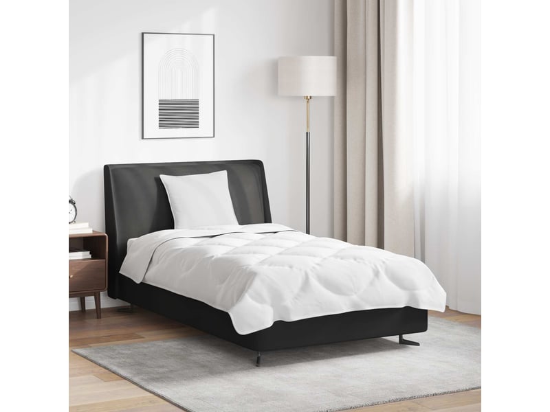  Ensemble de duvet avec oreiller 2 pièces - couette blanc microfibre  - Conforama B