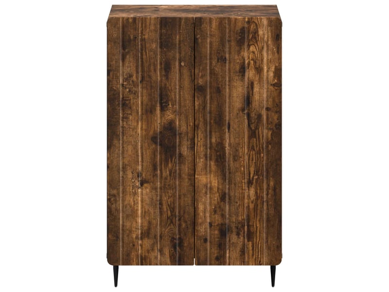  Meuble à chaussures, cabinet à chaussures zwolle 59,5x39,5x91,5 cm chêne fumé  - Conforama D