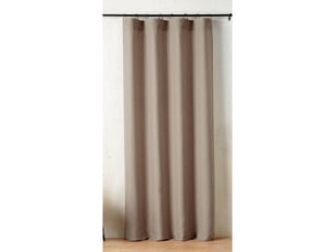 Rideau à anneaux mistolino 145 x 260 cm – tissé en france - 145x260cm - taupe