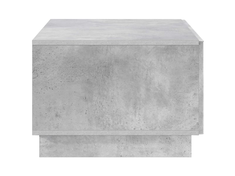  Table basse - table de salon - table à thé gris béton 102 x 50,5 x 35 cm bois composite  - Conforama E