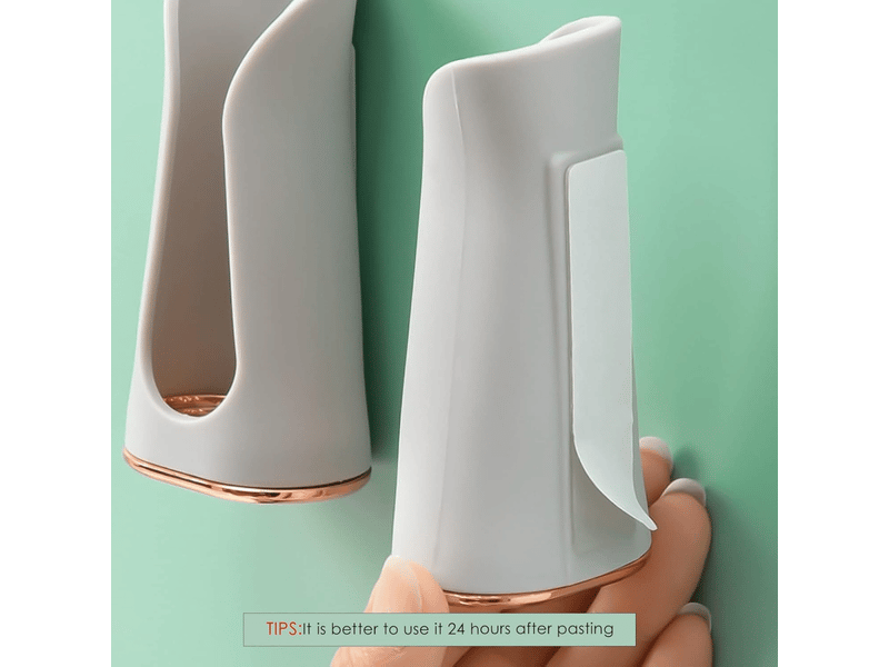  Lot de 2 supports muraux pour brosses à dents électriques, support de rangement pour brosses à dents électriques de salle de bain (gris)  - Conforama E