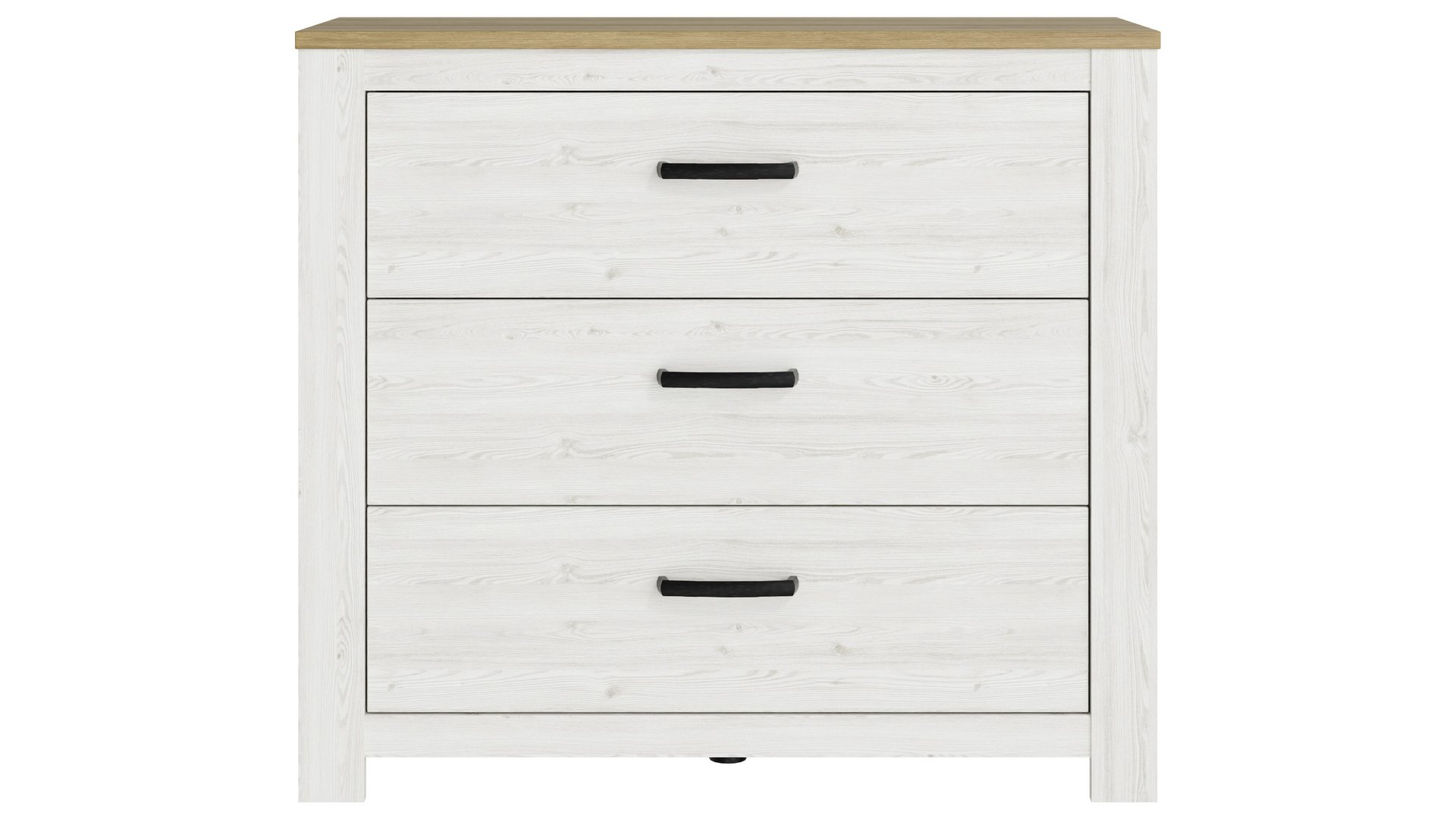 Commode ELARA blanc 95.5 Conforama