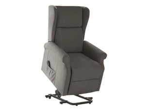 Fauteuil relax électrique ALCANTI <strong>ALTOBUY</strong> Polyester gris