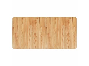 Comptoir de salle de bain, plan de travail marron clair 100x50x2,5cm bois traité cf65818
