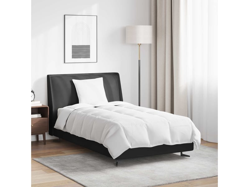  Duvet d'été simple avec oreiller 2 pcs - couette blanc plume de canard  - Conforama B