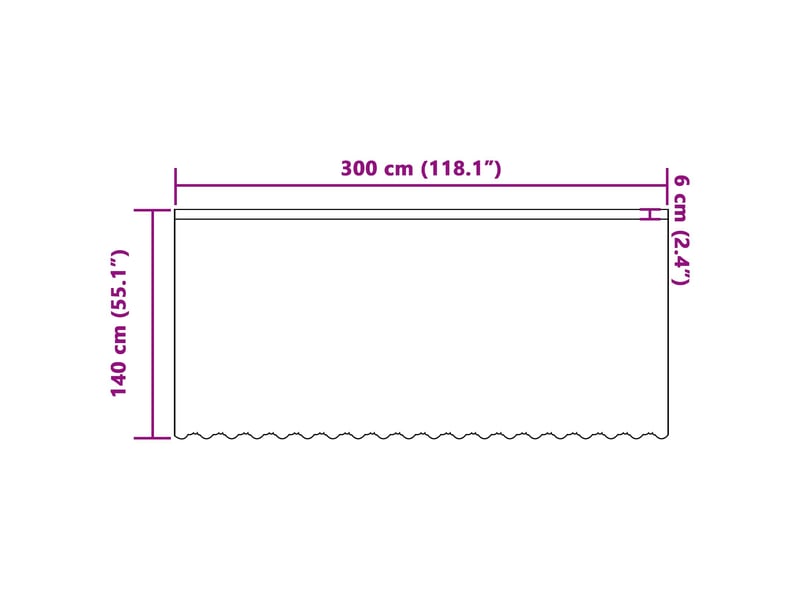 Rideau en dentelle, rideau ajouré, voilage blanc 300 x 140 cm polyester cf43794 - Conforama E