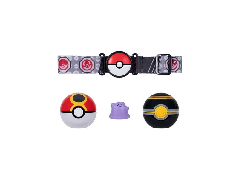  Ceinture clip'n'go métamorph avec 2 pinces poké ball et figurine 5 cm POK0191726892533 - Conforama A