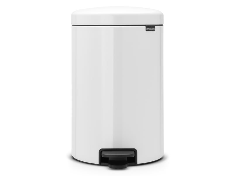 Poubelle cuisine 20 L NEW ICON coloris blanc - Conforama C