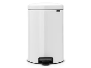 Poubelle cuisine 20 L NEW ICON coloris blanc
