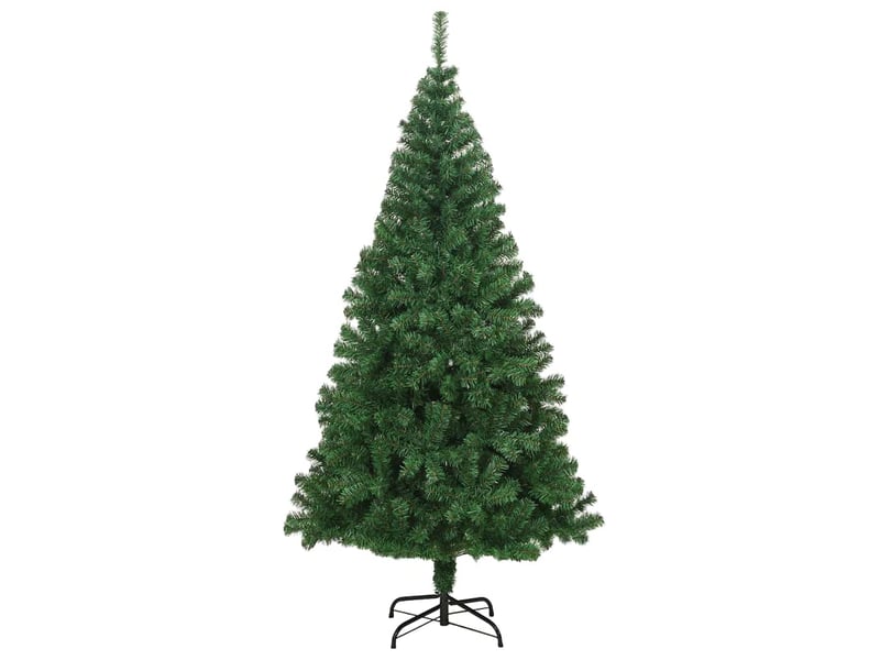  Sapin de noël - arbre de noël artificiel vert 240 cm pvc, acier et plastique  - Conforama E