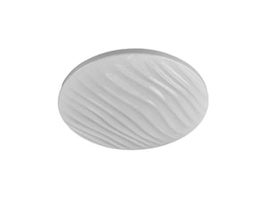 Plafonnier led fabrilamp olot blanc 18 w 1780 lm 6500 k ø32 cm