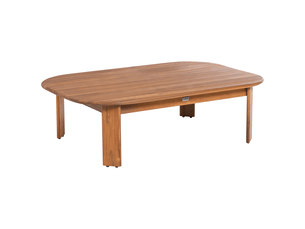 Table basse de jardin talsano 120 cm 80 cm acacia marron