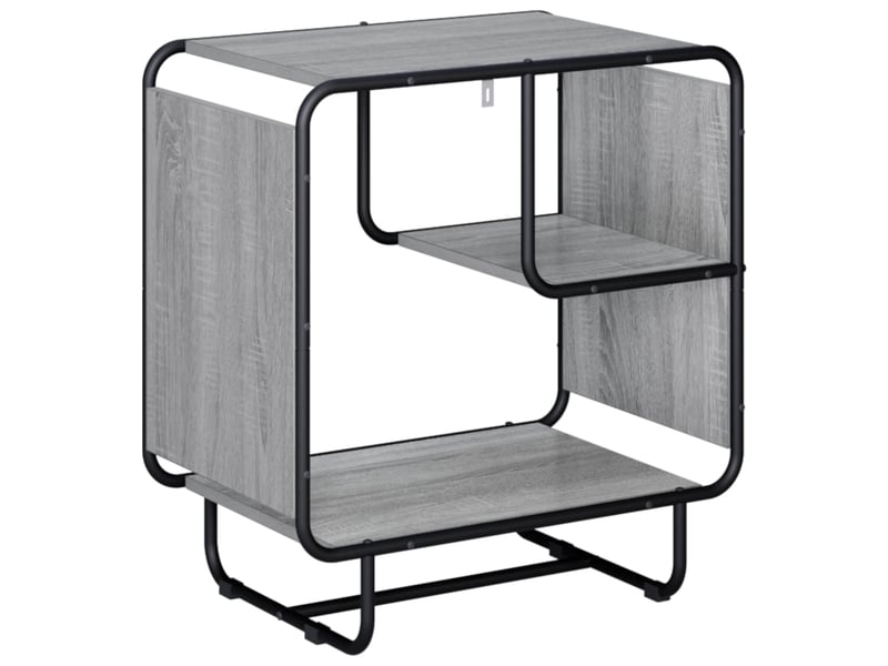  Buffet salon, buffet de rangement sonoma gris 60x37,5x64,5 cm bois d'ingénierie  - Conforama E