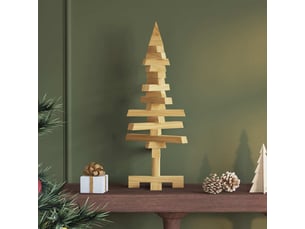 Sapin de noël - arbre de noël en bois kotka bois de pin massif