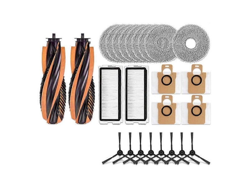  For jonr p20 pro t5 pro robot vacuum cleaner accessories main side brush hepa filter mop cloth dust bags replacement  - Conforama C