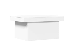Table basse rectangulaire coloris blanc  