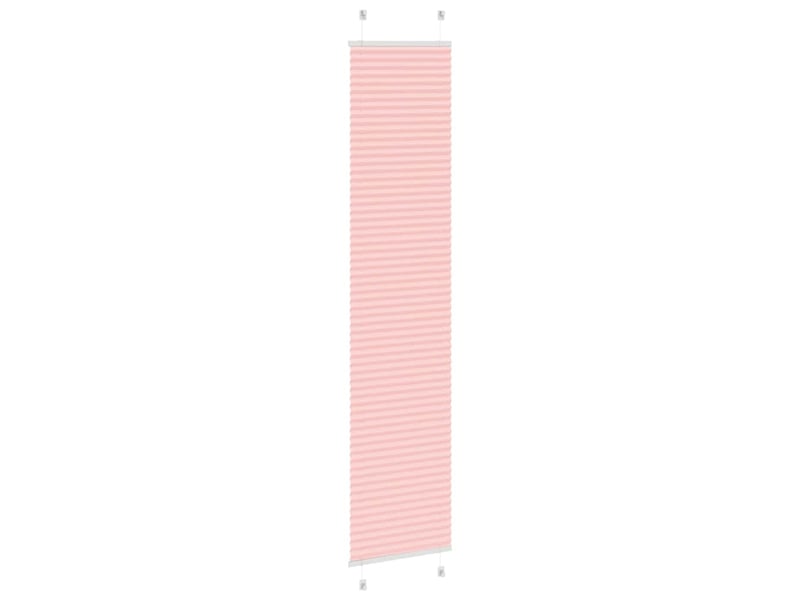  Store plissé, store de fenêtre rose 45x200 cm largeur du tissu 44,4 cm polyester cf46987  - Conforama D